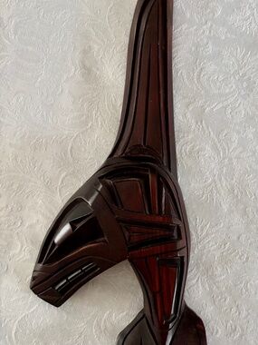 14" Killer Whale Coast Salish Carving by Mel Good
